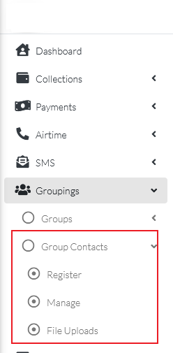 Group Contacts