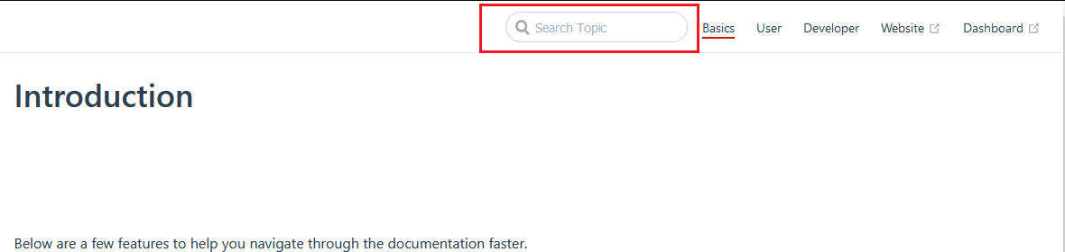 Search Topic